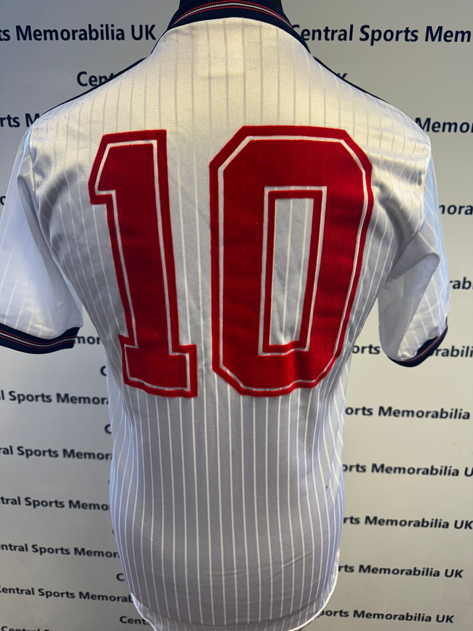 Trevor Francis Match Worn and Signed England Shirt