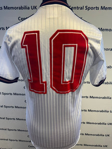 Trevor Francis Match Worn and Signed England Shirt