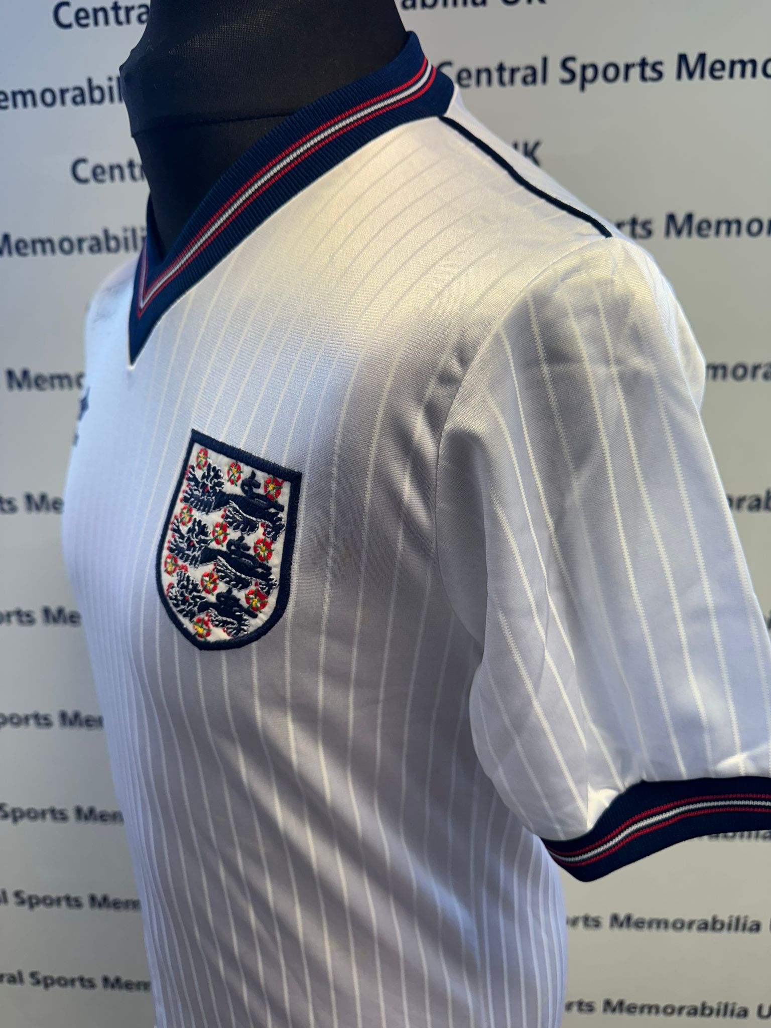 Trevor Francis Match Worn and Signed England Shirt