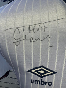 Trevor Francis Match Worn and Signed England Shirt