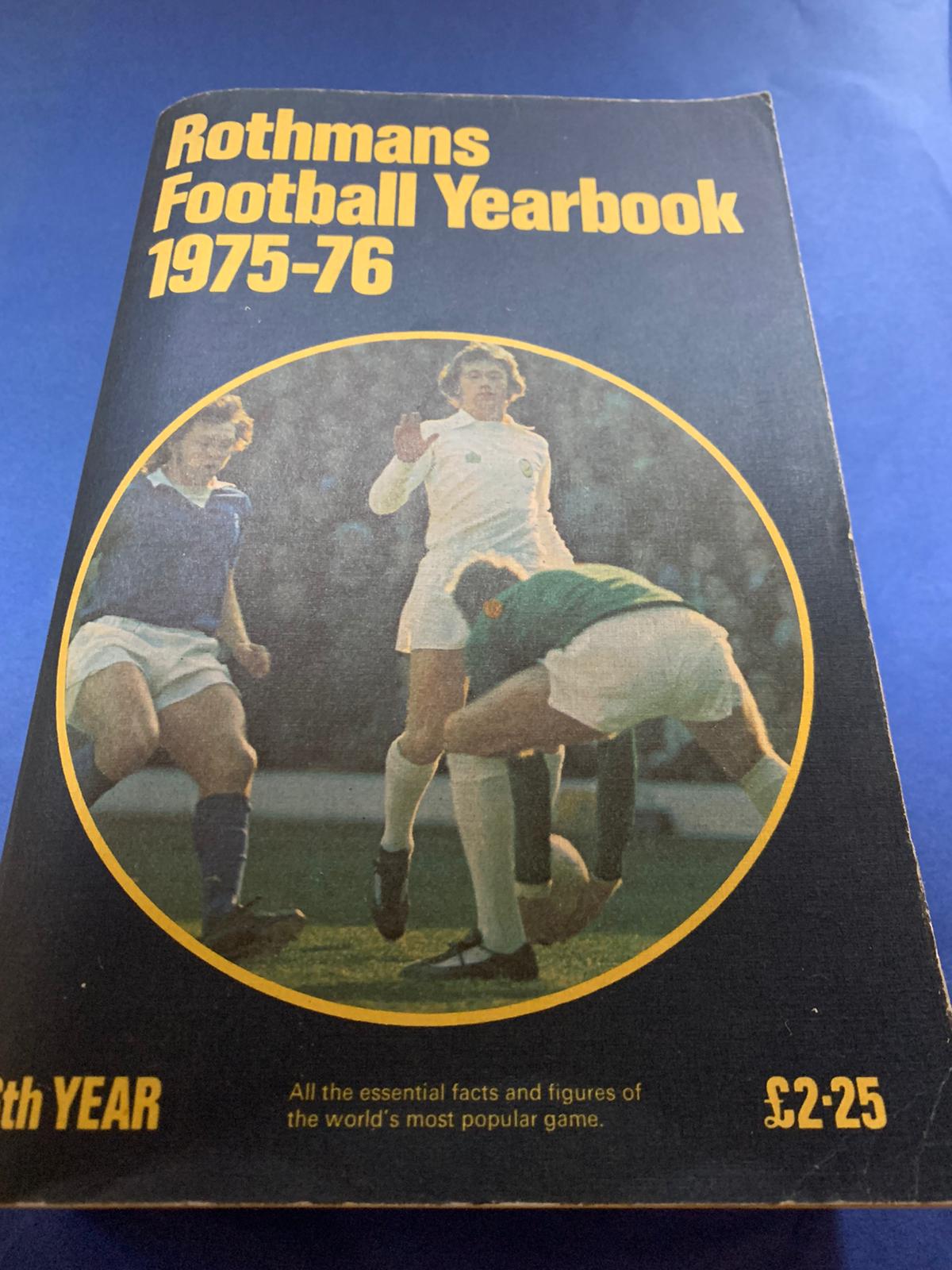 Rothmans Football Yearbook 1975-76