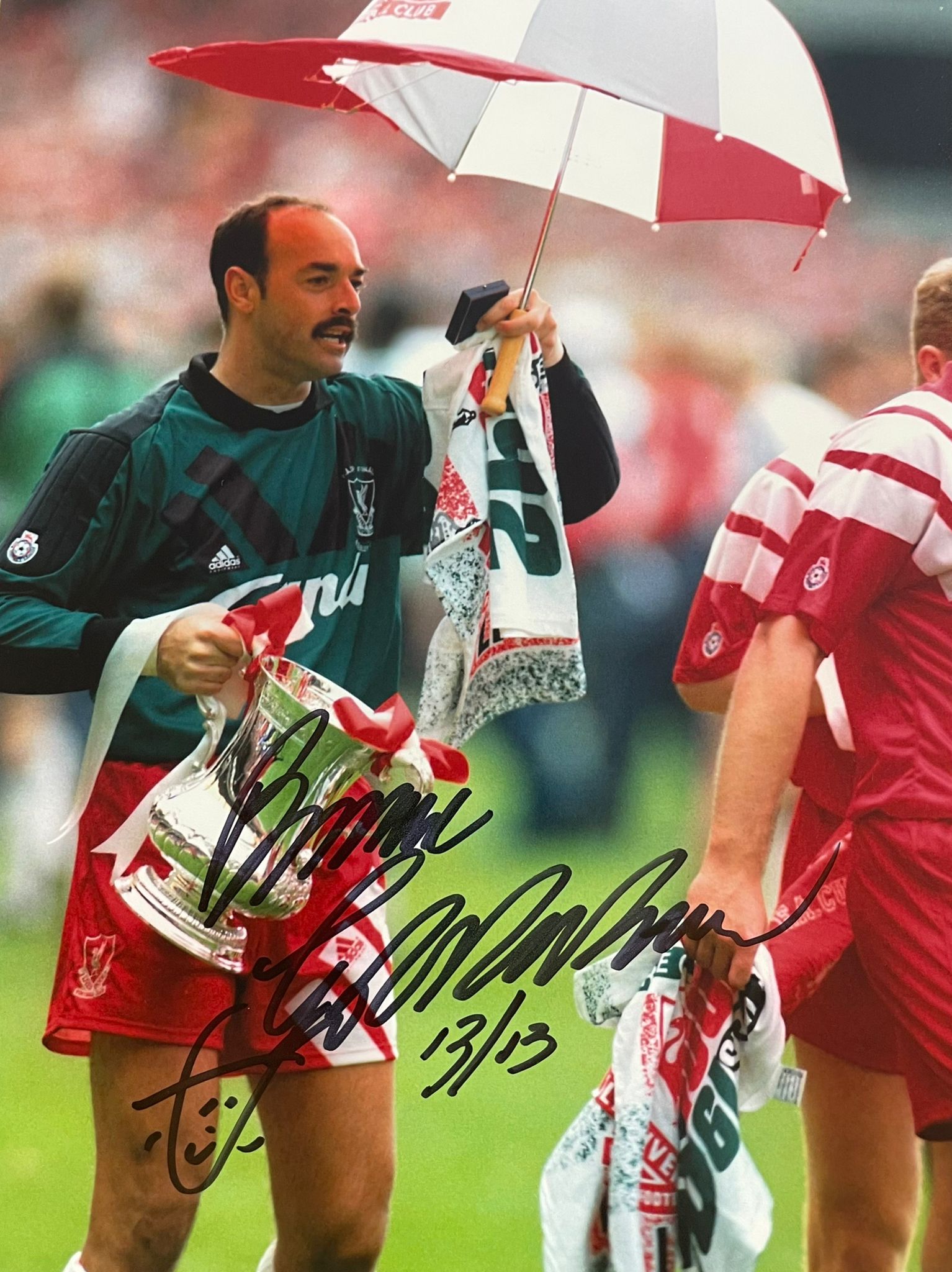 Bruce Grobbelaar Signed Liverpool Photo 10 x 8"