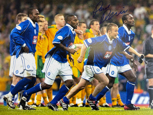 * NEW * Paul Devlin Signed 16 x 12" 2002 Play Off Final Photo