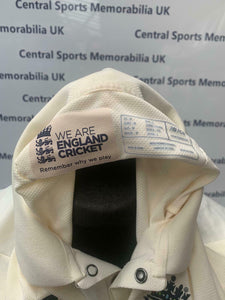 Moeen Ali England Match Worn Cricket Test Shirt India 2nd Test Chennai Signed