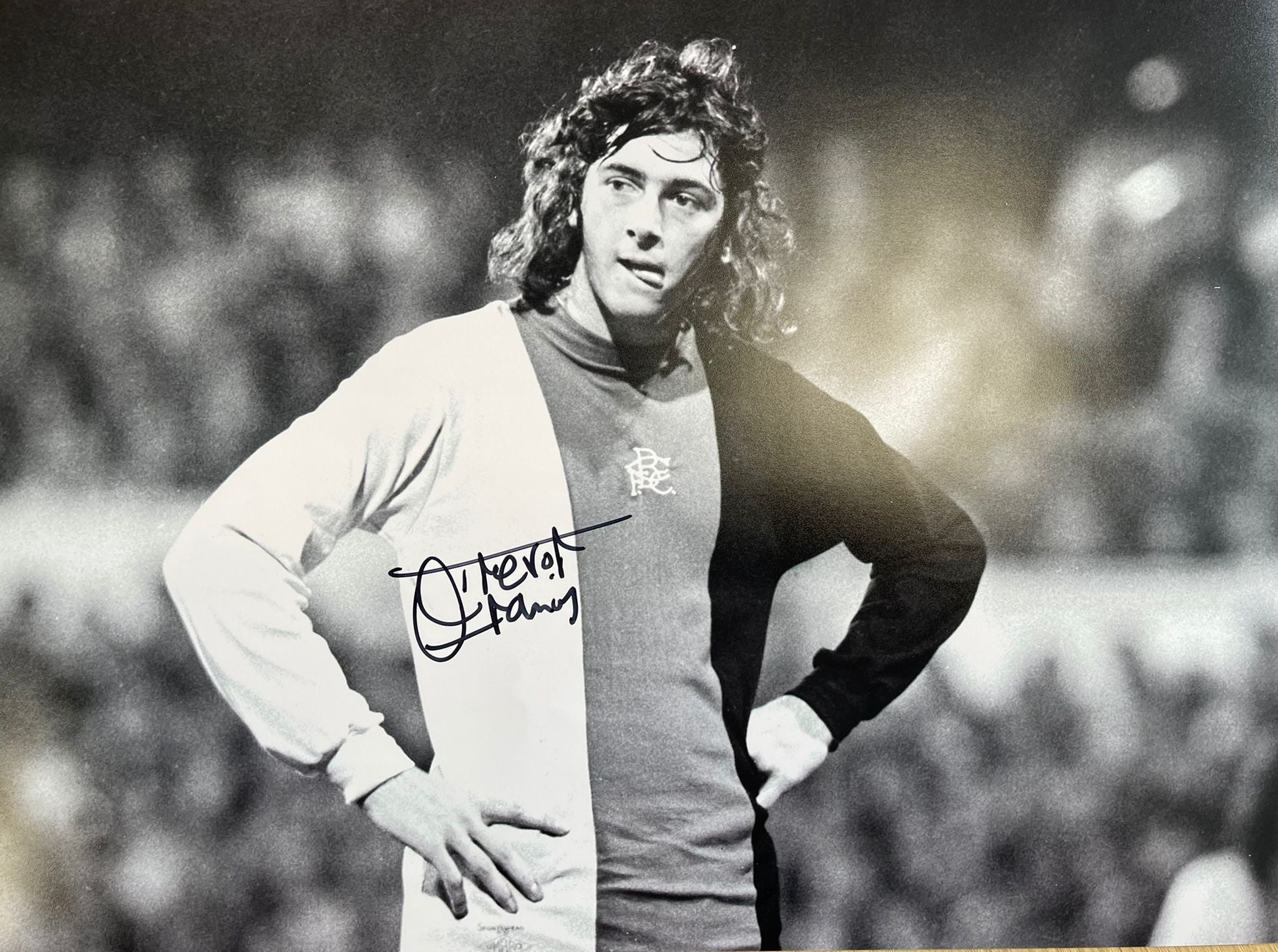 Trevor Francis! Special offer signed 16 x 12".  Choose from two, or take both and save £'s