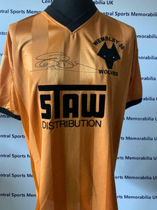Steve Bull Signed Replica Wolves Shirt ~ Free UK shipping
