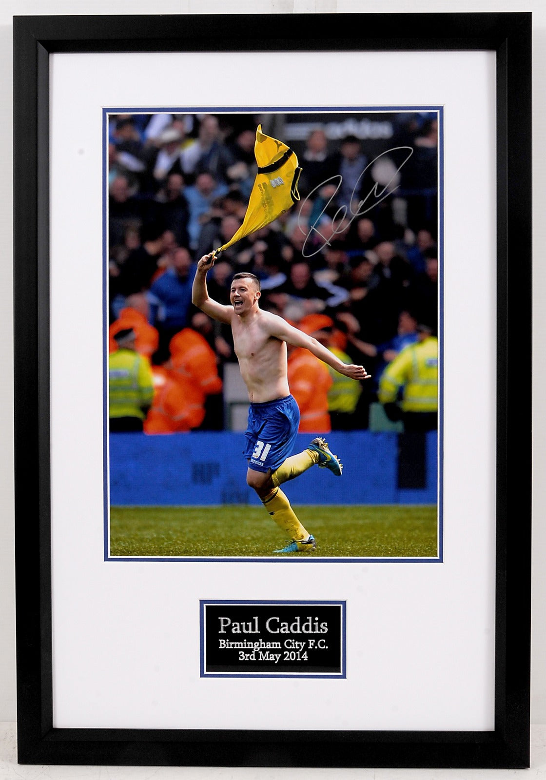 Paul Caddis Birmingham City Signed Frame