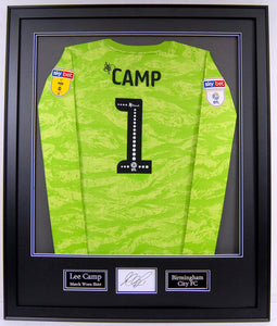 Lee Camp Birmingham City Match Worn Shirt with Signature