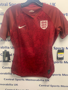 England Ladies Replica Football Shirt Size 10 (S) BNWT
