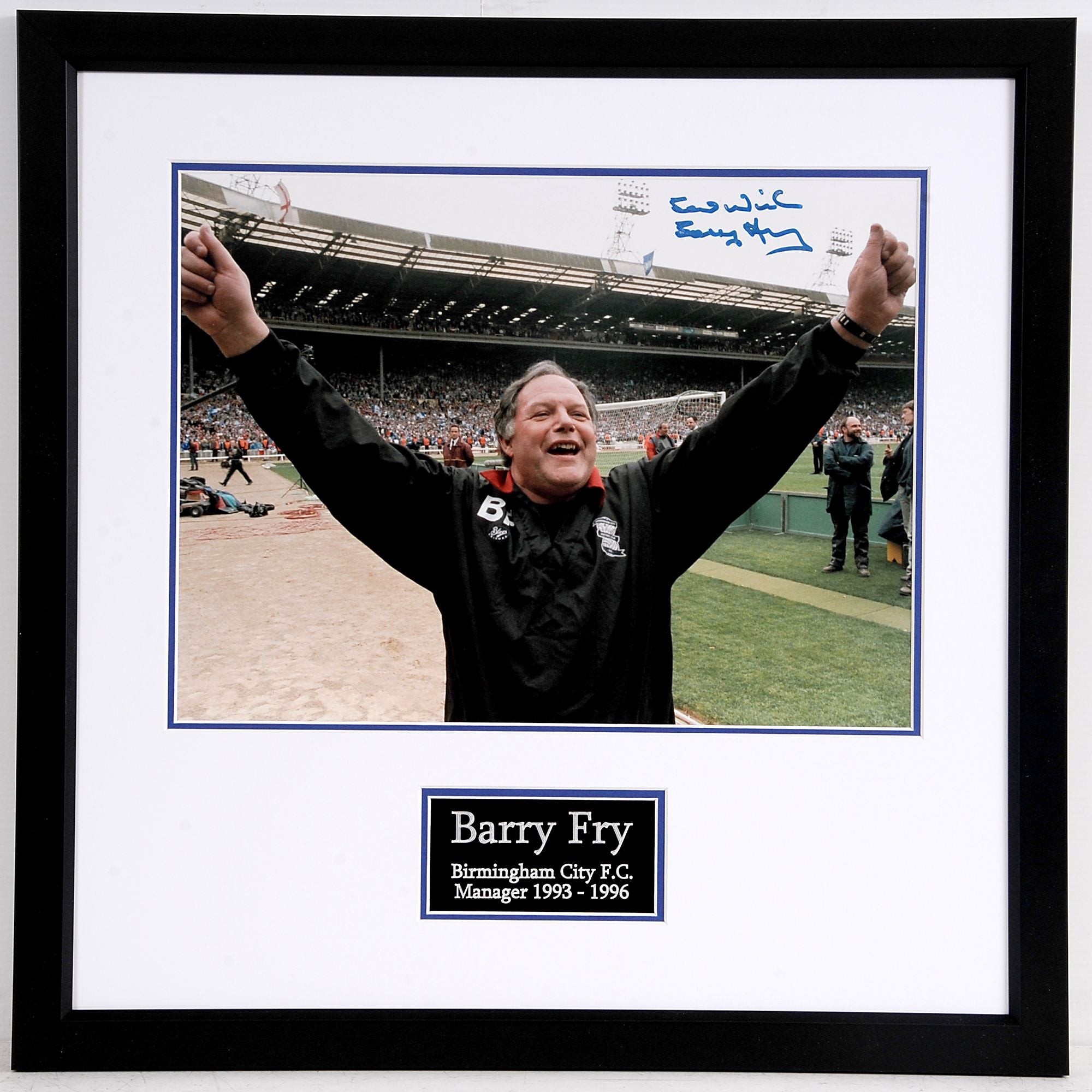 Birmingham City Manager Barry Fry's Frame