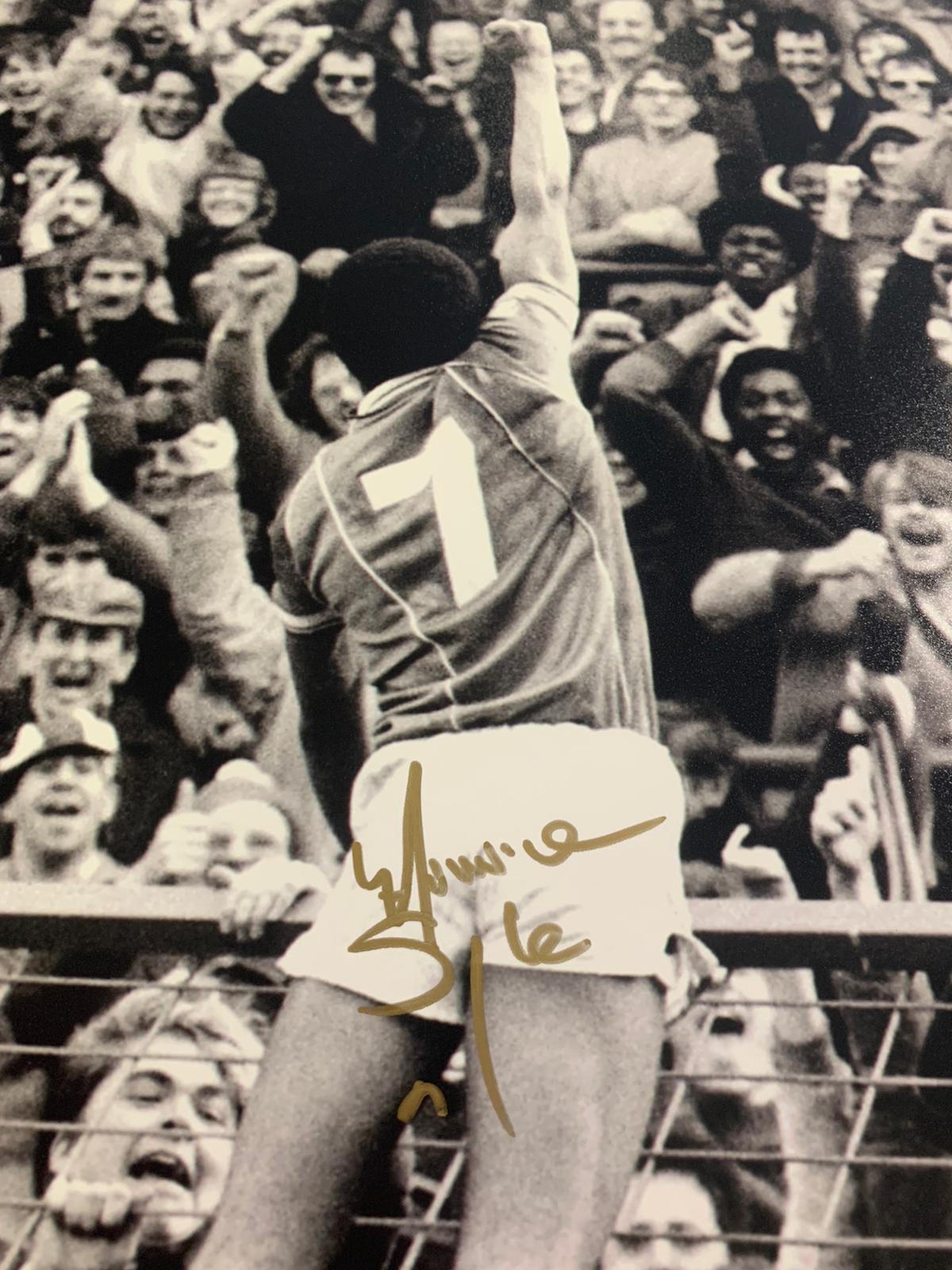 Howard Gayle Birmingham City Unframed 16 x 12" Signed Photo