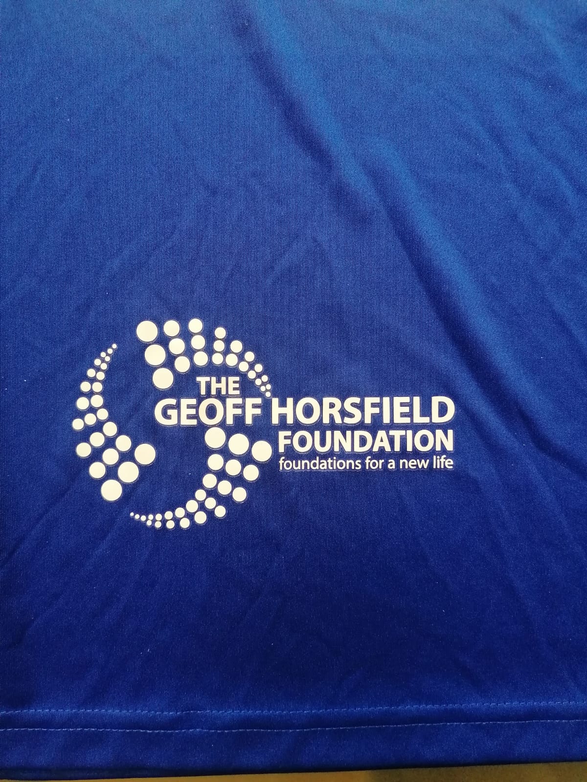 Wes Harding Match Issue Shirt vs Derby 19/04/19 - Rare - Geoff Horsfield Foundation Sponsor