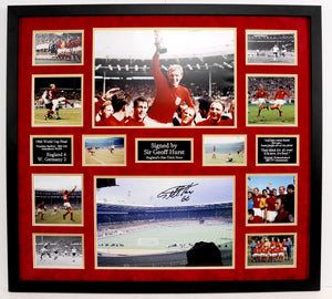 Signed and Framed Geoff Hurst 1966 - 4 to choose from!