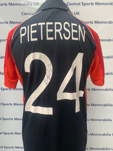 Kevin Pietersen Match Worn Signed England Shirt World Cup 2011