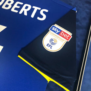Marc Roberts Match Worn Birmingham City Framed Shirt