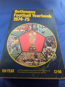 Rothmans Football Yearbook 1974-75