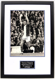 Trevor Francis Signed Frame - "Another goal..."