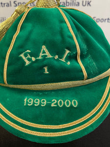 Jeff Kenna Full Ireland Cap Awarded 1999-2000