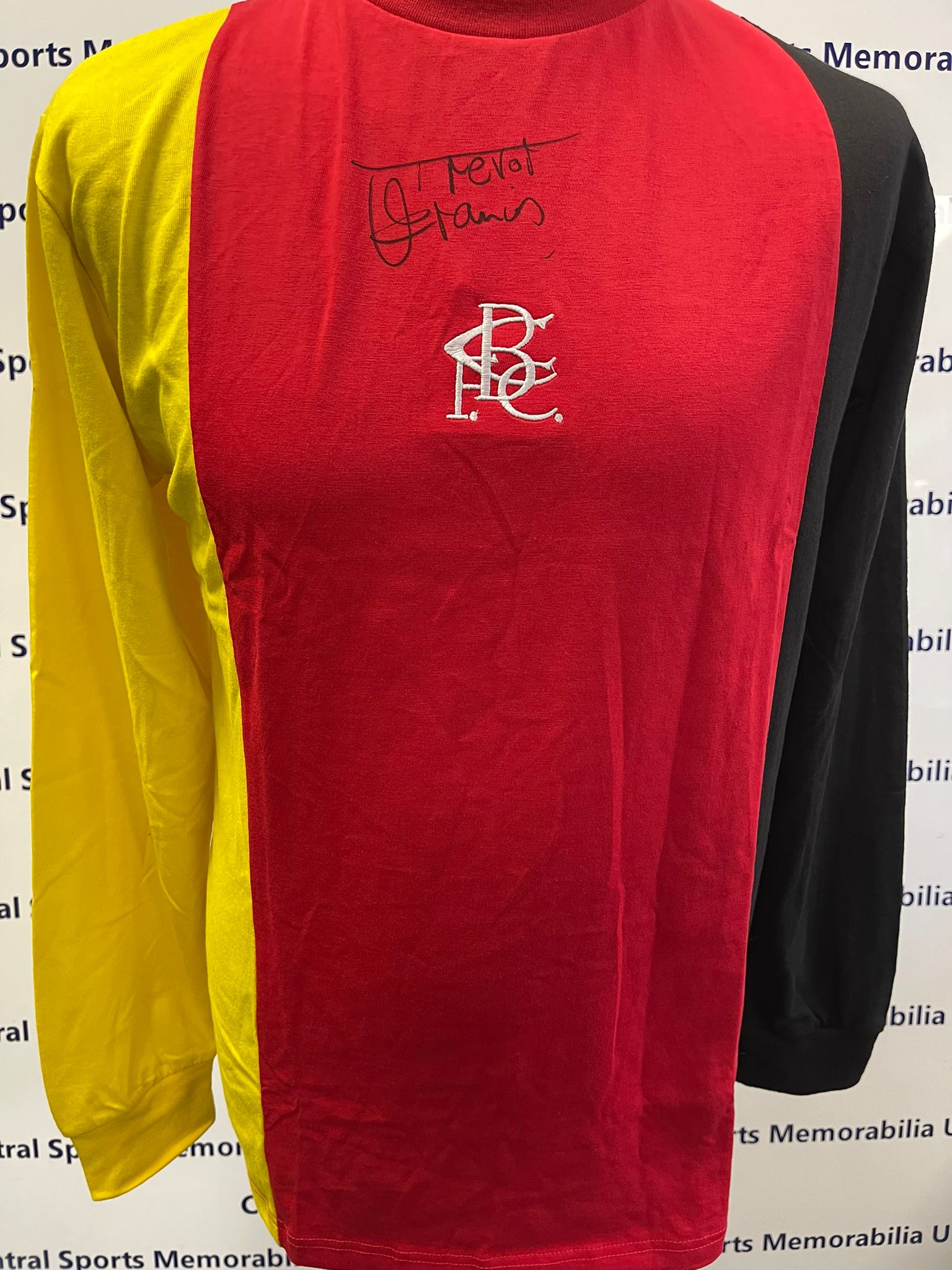 Birmingham City Retro Replica 70's Penguin Long Sleeve Shirts - Signed by Trevor Francis - 4 to choose from