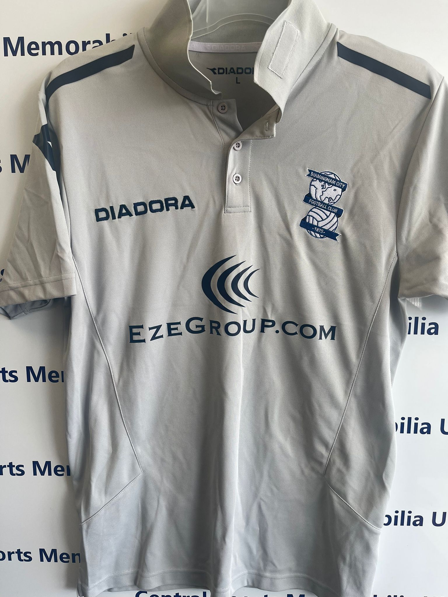 Birmingham City Back Room Staff / Player Issue Polo Shirt - Size Large