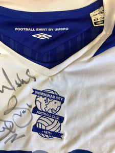 Birmingham City 2007/08 Home Shirt Signed By Steve Bruce