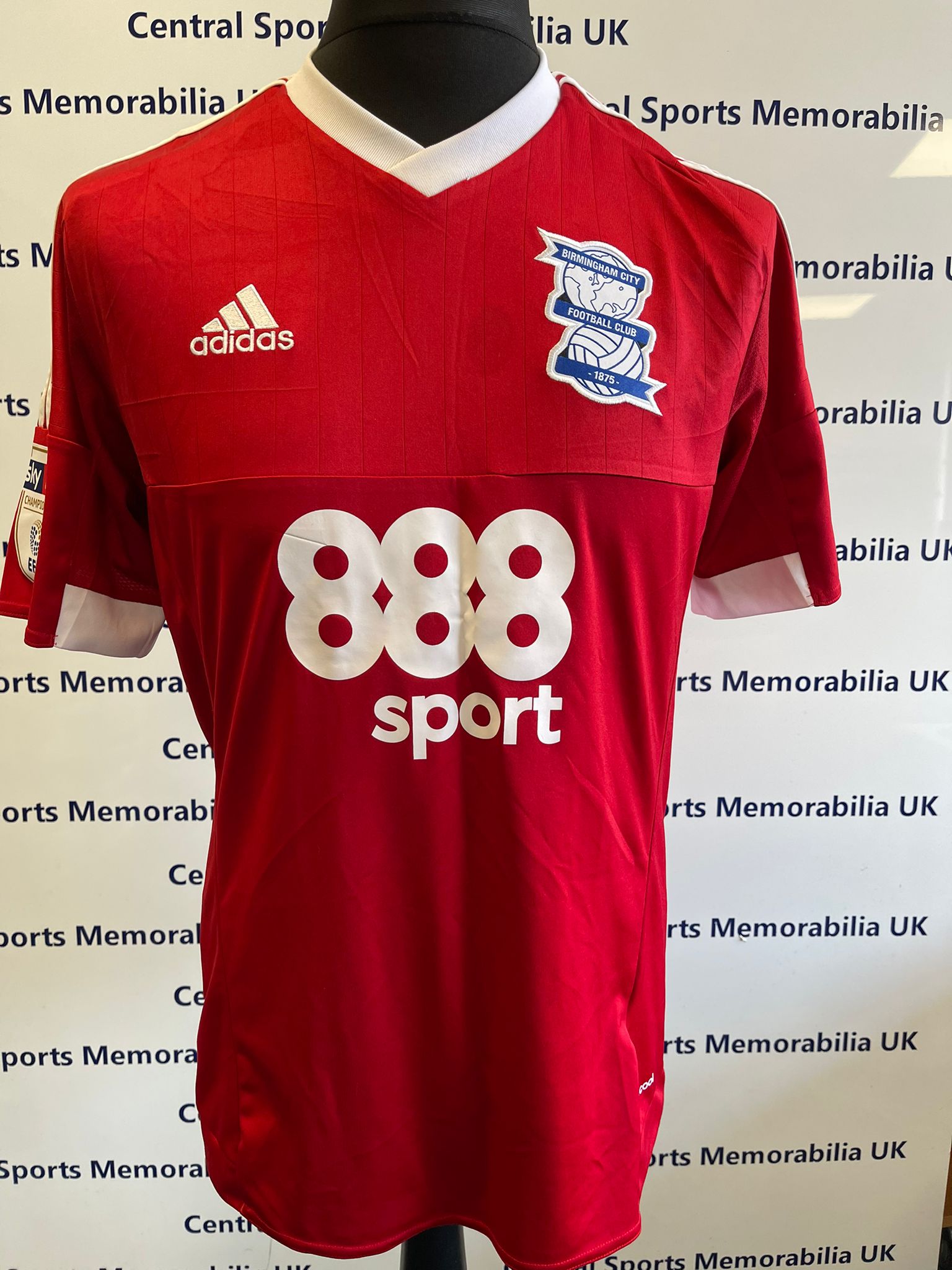 Cohen Bramall Match Worn Birmingham City Shirt 2017/2018