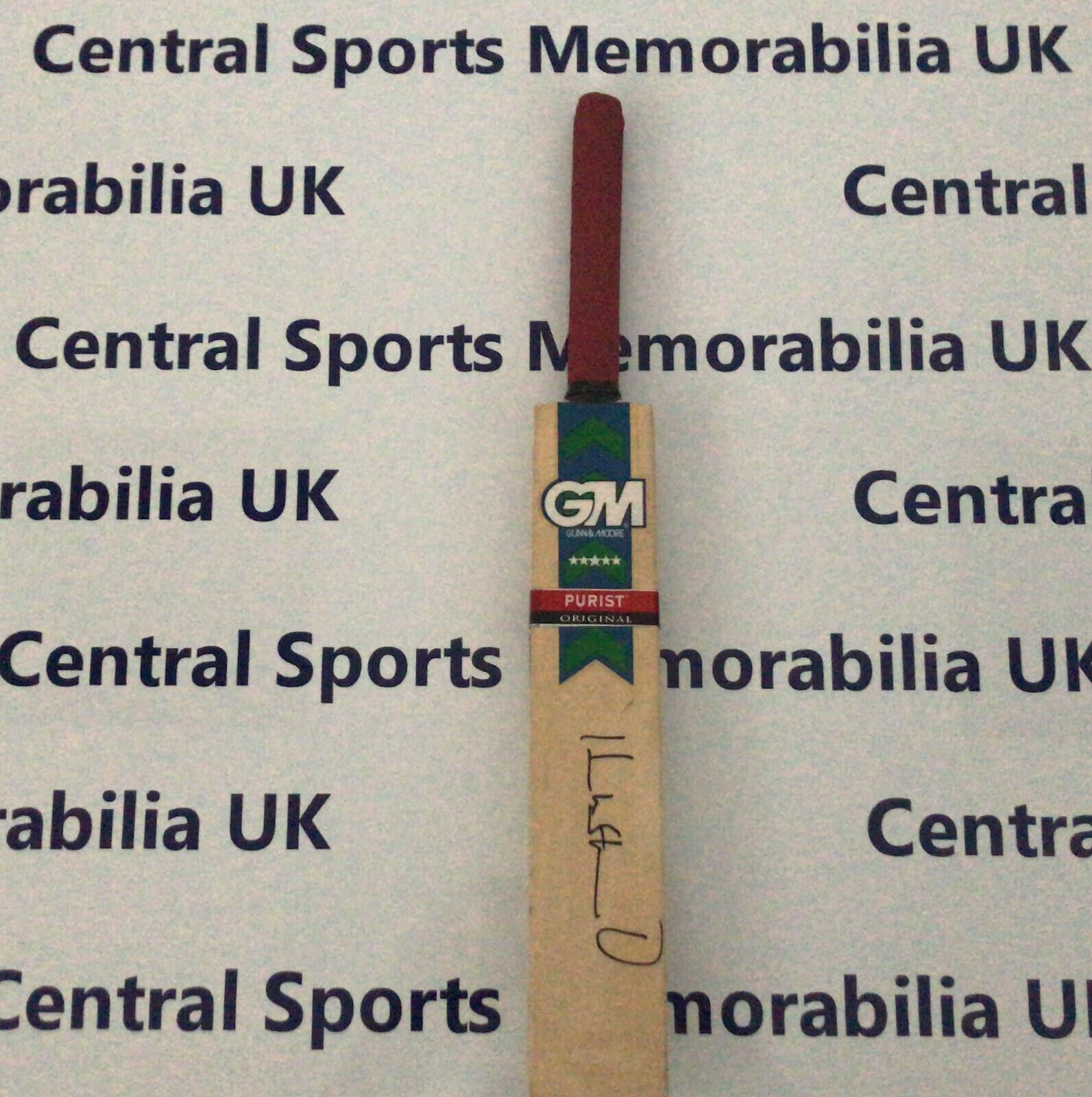 Miniature Signed Cricket Bat: Heath Streak, Zimbabwe