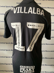 Fran Villalba Match Issue Birmingham City Shirt - Away Charcoal - Free UK Shipping