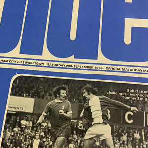 Birmingham City Programmes Home and Away - Season 1973-1974