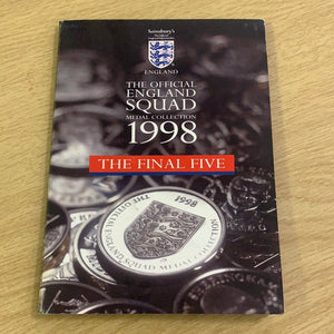 England “Final Five” Medal Collection 1998