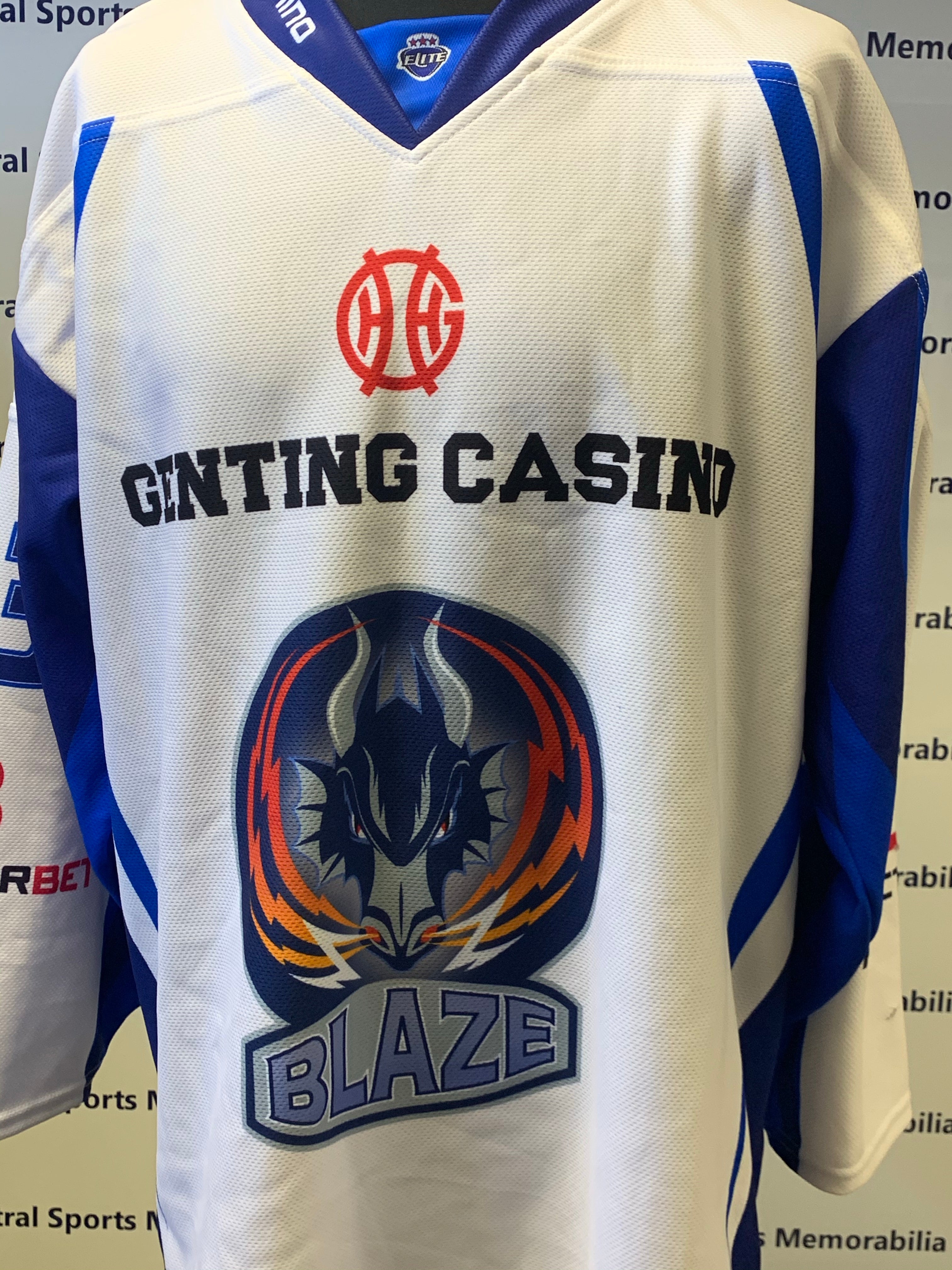 Brett Robinson’s Final Game Worn Shirt 2017-18