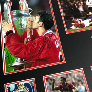 Ryan Giggs - Manchester United Legend - Signed Frame with COA