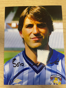 * SPECIAL OFFER * Signed Bob Latchford Coventry City Signed 8 x 6" Colour Photo with COA