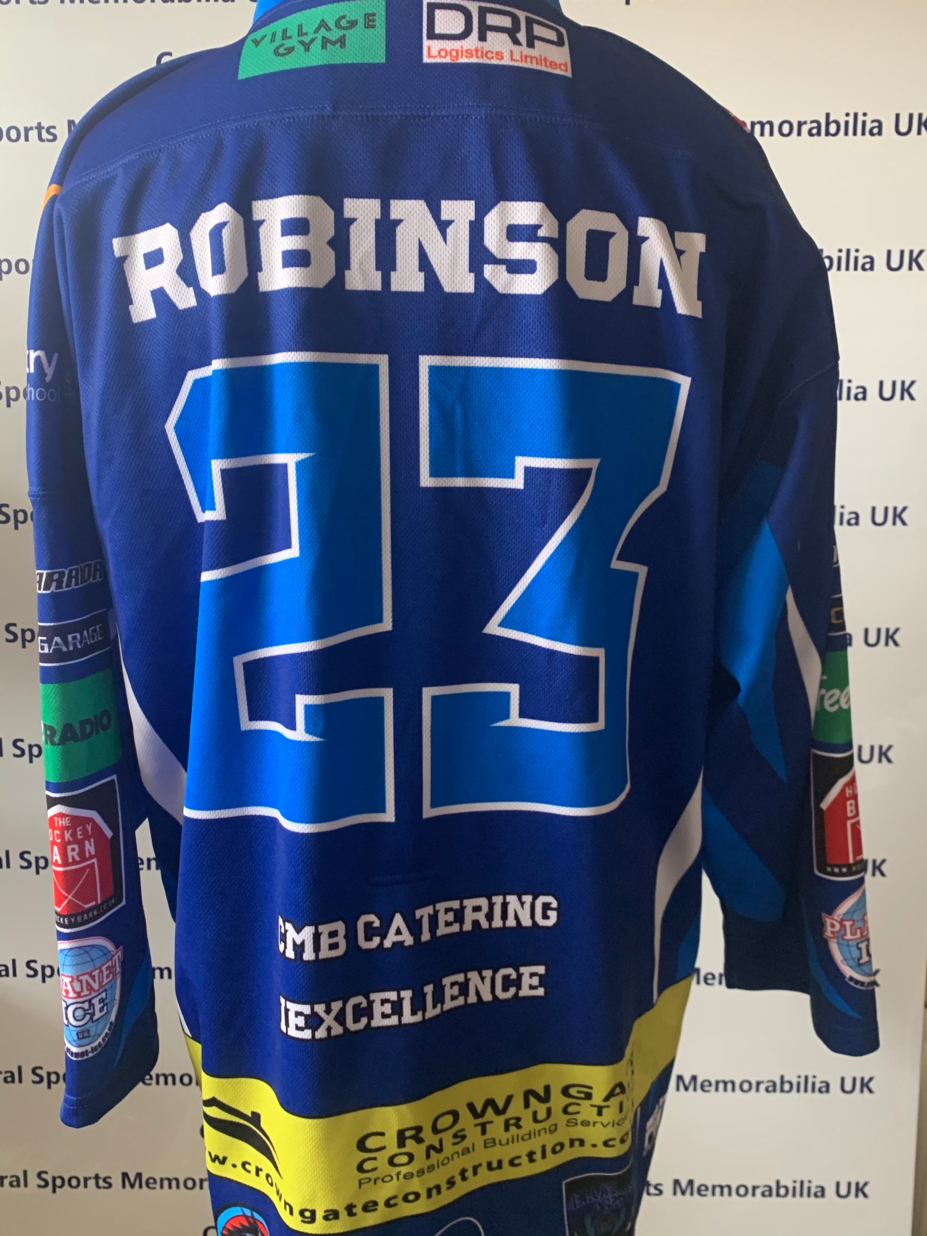 Brett Robinson Game Worn Jersey 2017-2018 - Special shirt