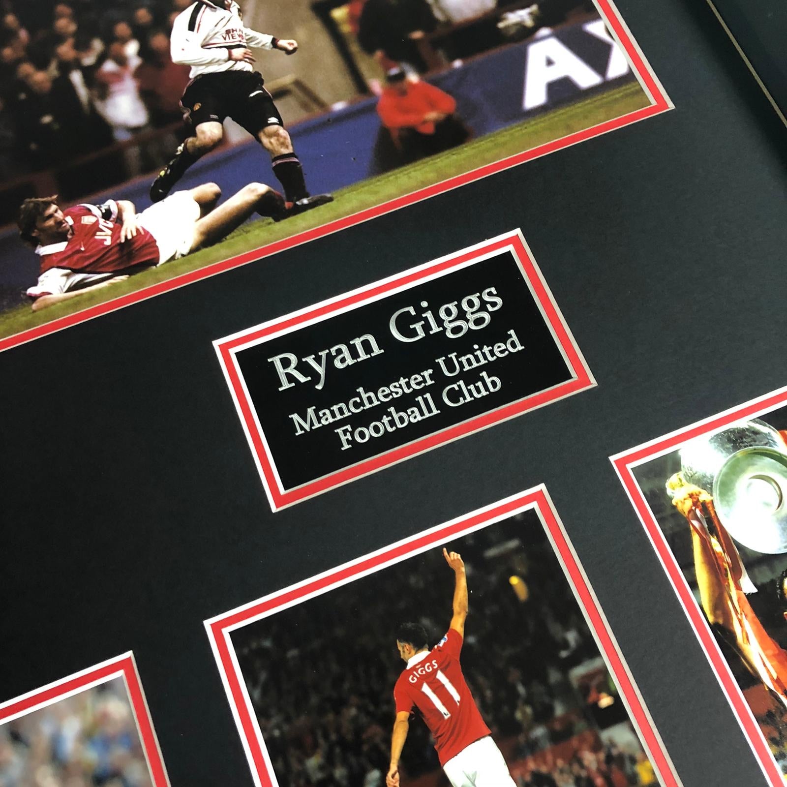 Ryan Giggs - Manchester United Legend - Signed Frame with COA