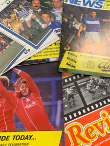 Birmingham City Programmes Home and Away - Season 1987-1988