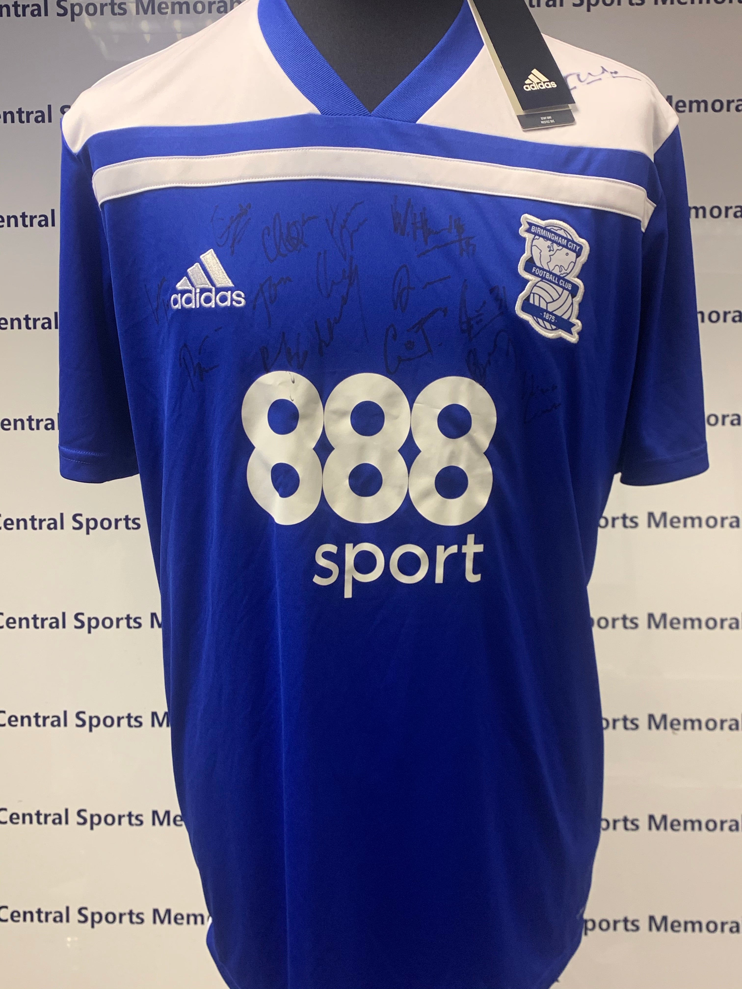 Birmingham Squad Signed Shirt 2018-2019 - BNWT - Two in stock - Choose the size.