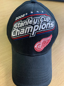 Detroit Red Wings 2008 Stanley Cup Champions adjustable cap