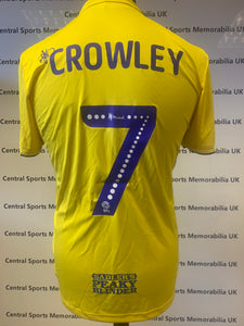 Dan Crowley Birmingham City Match Issue Shirt Season 2019-2020