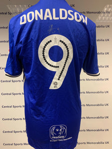 Clayton Donaldson Match Worn and Signed Birmingham City Shirt (Headway Brain Injury Shirt)