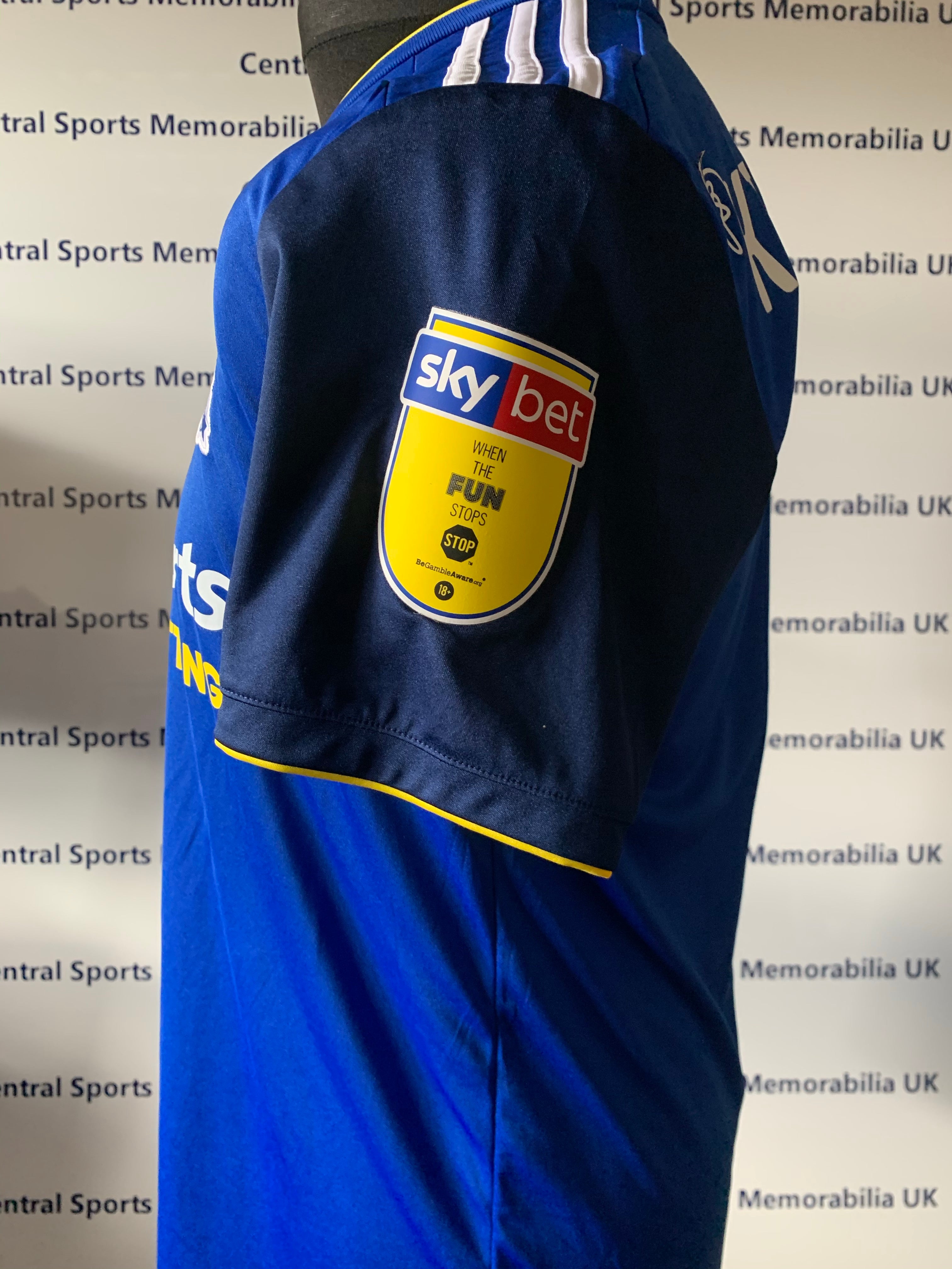 Maikel Kieftenbeld Birmingham City Match Issue NHS Home Shirt