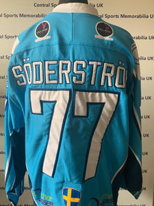 Matty Soderstrom Game Worn Jersey 2011-2012