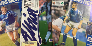 Birmingham City Programmes Home and Away - Season 1993-1994