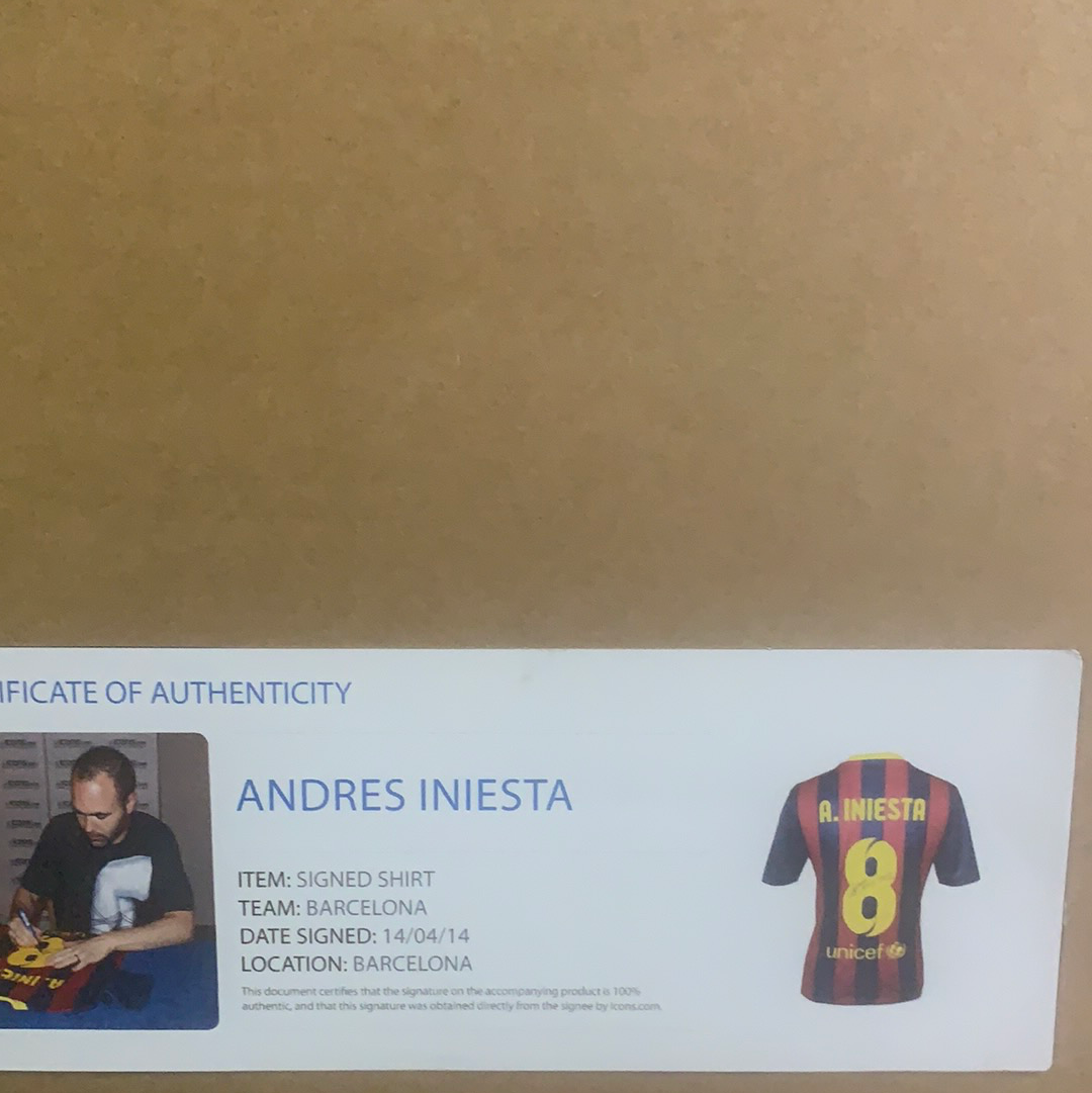 Andres top iniesta shirt
