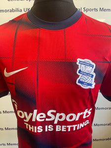 * SALE * Ryan Woods Birmingham City Match Issue Shirt  - Away
