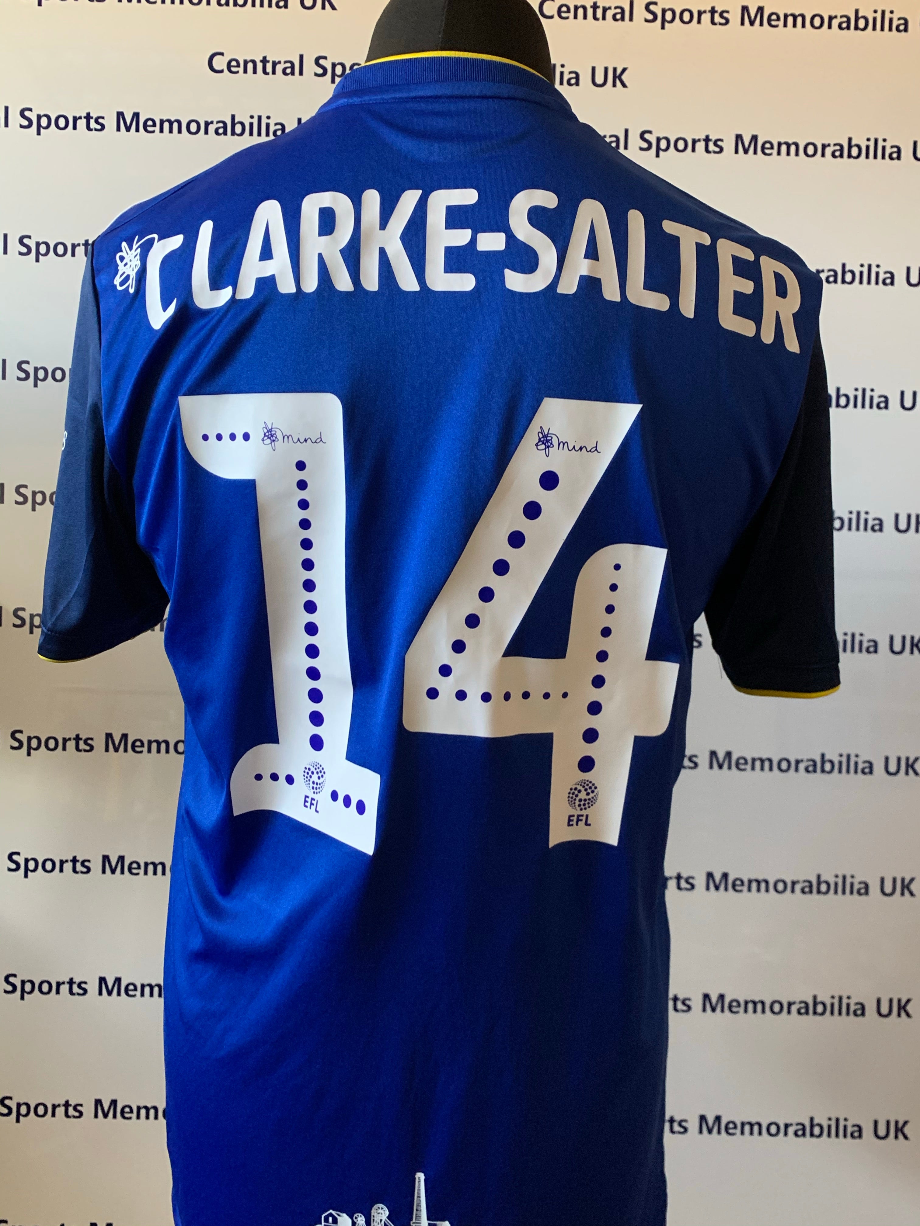 Jake Clarke-Salter Match Issue FA Cup Shirt.