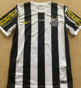 Santos Game Worn Shirt - Victor Ferraz
