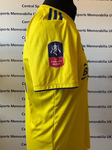 Gary Gardner Match Issue Birmingham City FA Cup Shirt