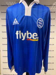 Michael Johnson Match Issue Birmingham City Premiership 2003-2004 Long Sleeve Shirt - Super Rare and in Exceptional condition
