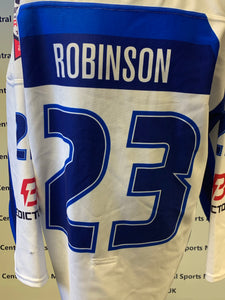 Brett Robinson’s Final Game Worn Shirt 2017-18